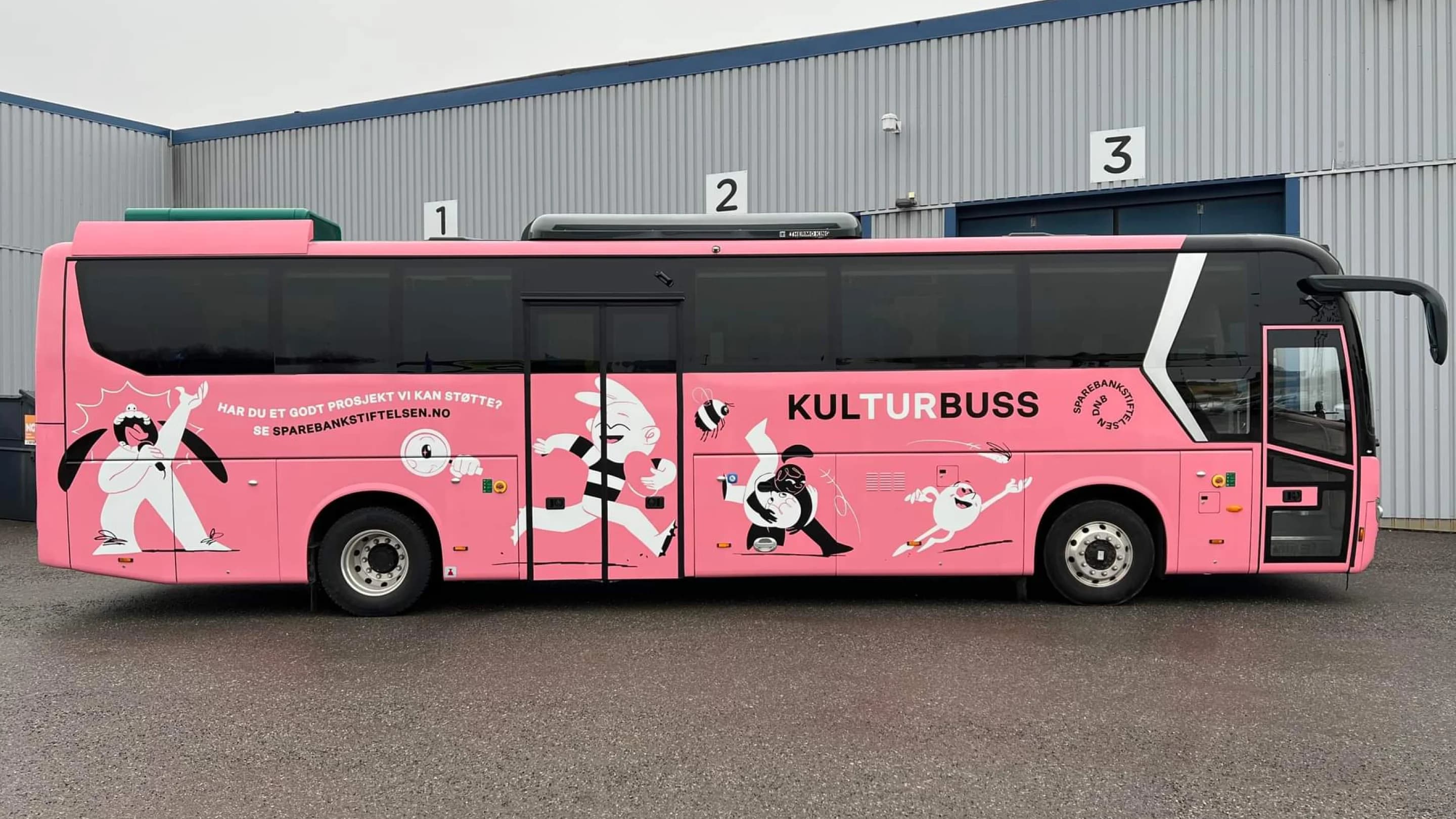 Bussdekor for Sparebankstiftelsen DNB