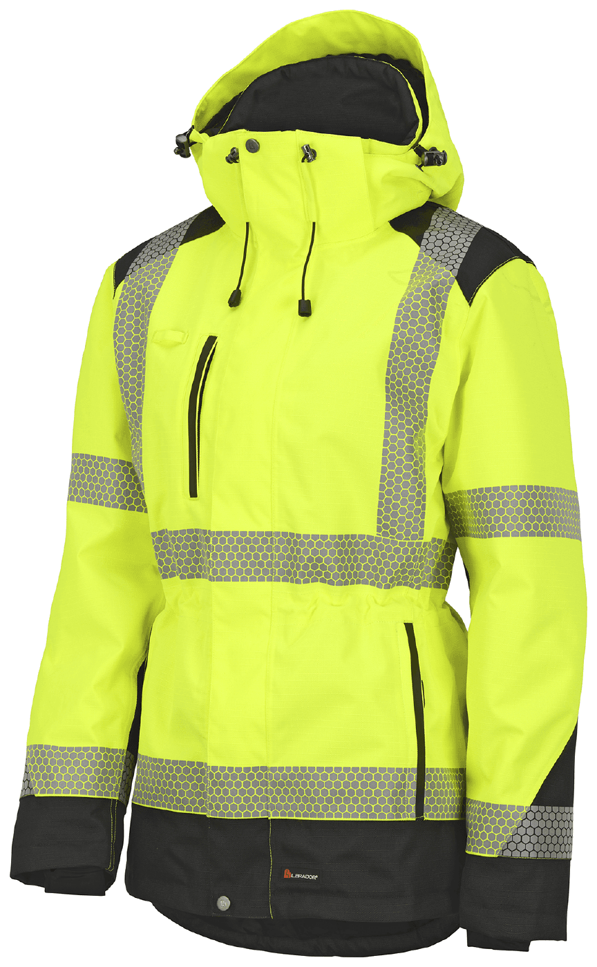 Vinterjakke L.Brador 430P-W Hi-Vis Heavy Front