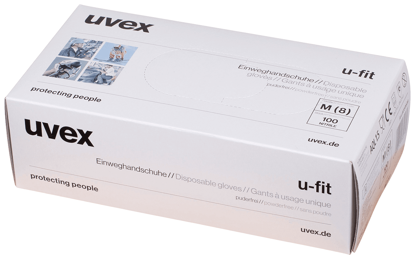 Engangshanske Uvex U-fit