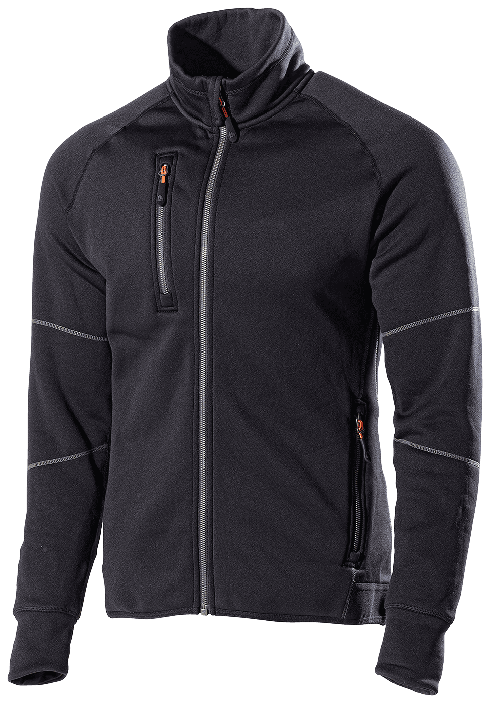 Sweatshirt L.Brador 6024P Aereo Svart Front